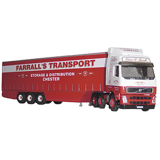 Tracteur + remorque Eligor modèles anglais au 1/43ème