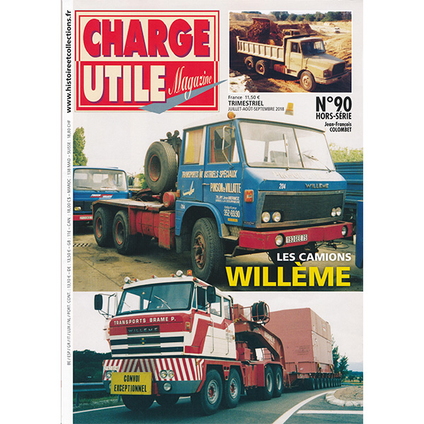 Charge utile HS n°90 - Les camions Willème