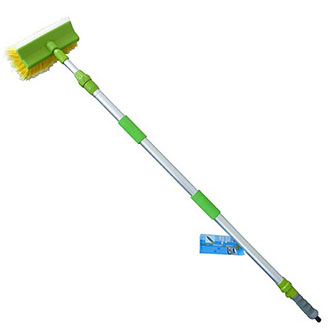 Balai brosse de lavage à manche téléscopique