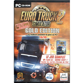 Euro Truck 2 simulator Gold Edition jeu vidéo pour PC
