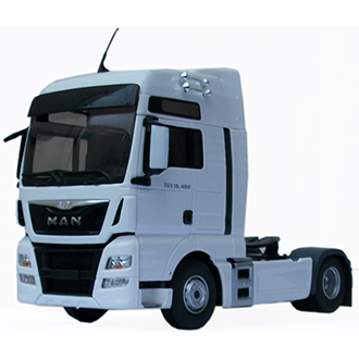 Man TGX Euro 6 XXL blanc tracteur seul au 1/43ème Eligor