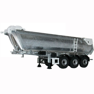 Remorque benne Fruehauf à peindre au 1/43ème Eligor