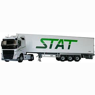Volvo FH 4 tracteur + semi frigo Transports Stat au 1/43ème Eligor